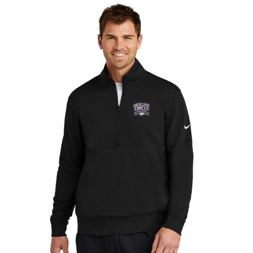 Nike Club Fleece Sleeve Swoosh 1/2-Zip